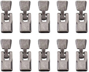 Connettore fine luce - chiusura piatta - 20 set - acciaio inox - adatto per creare gioielli - connettori per gioielli