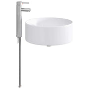 Lavabo da bagno Cromato 40,5 x 40,5 x 15,5 cm Metallo