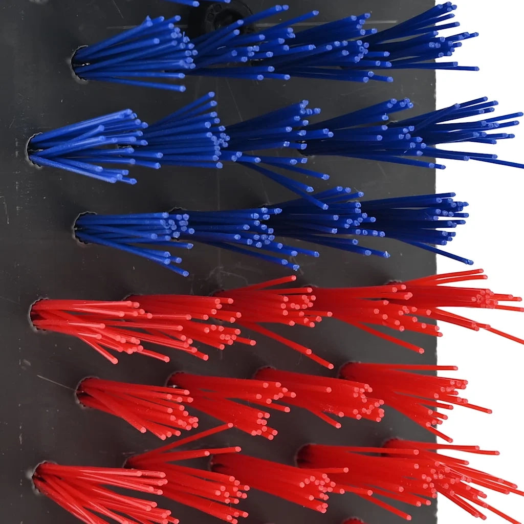 Spazzole per il bestiame Rosso e Blu 84 x 10 x 91 cm PVC CFW3598543