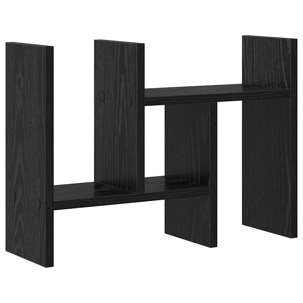 Organizzatore da scrivania Rovere Nero 50 x 15,5 x 35,5 cm 869205