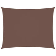 Parasole a vela | Telo Ombra | Vela da ombra Oxford Rettangolare 4x5 m Marrone
