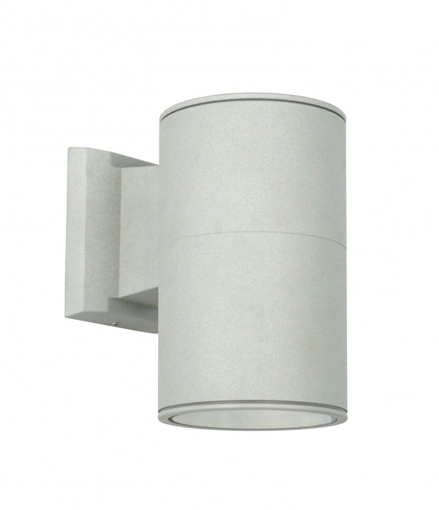 Applique esterna 11 cm E27 argento IP54 SU-MA 7002 Adela