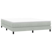Giroletto a Molle senza Materasso 180x210cm Velluto 3315837