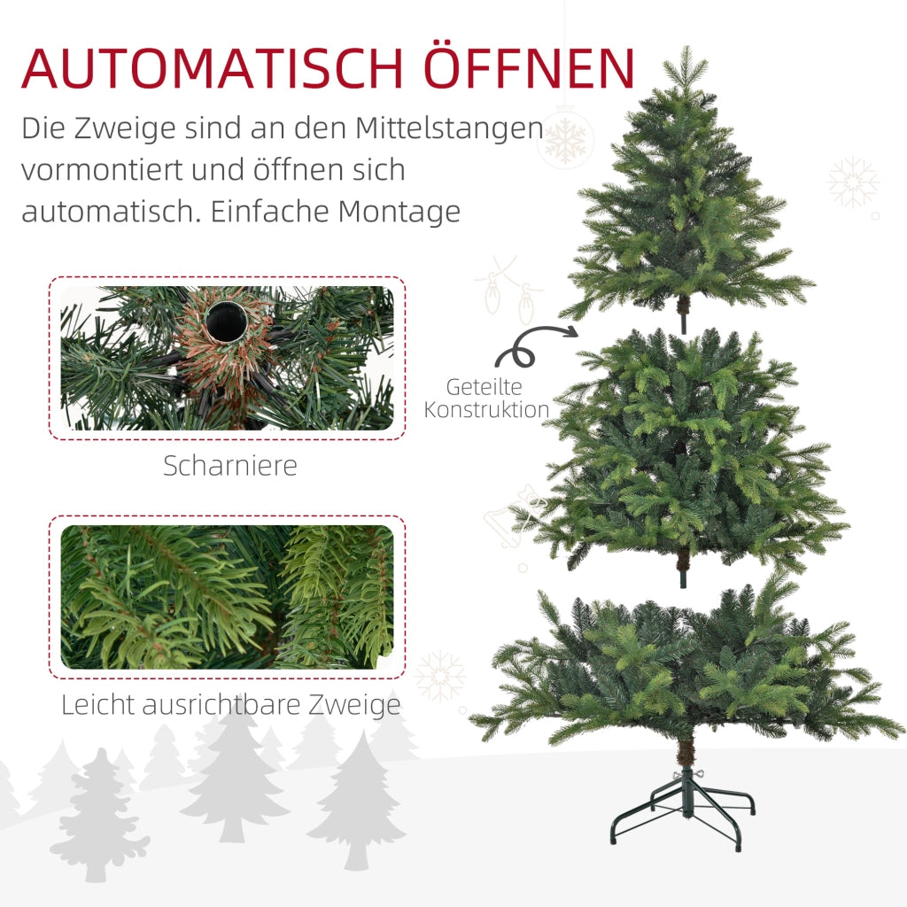 Albero di Natale Artificiale ¨C zephmum ¨C Verde 183 cm