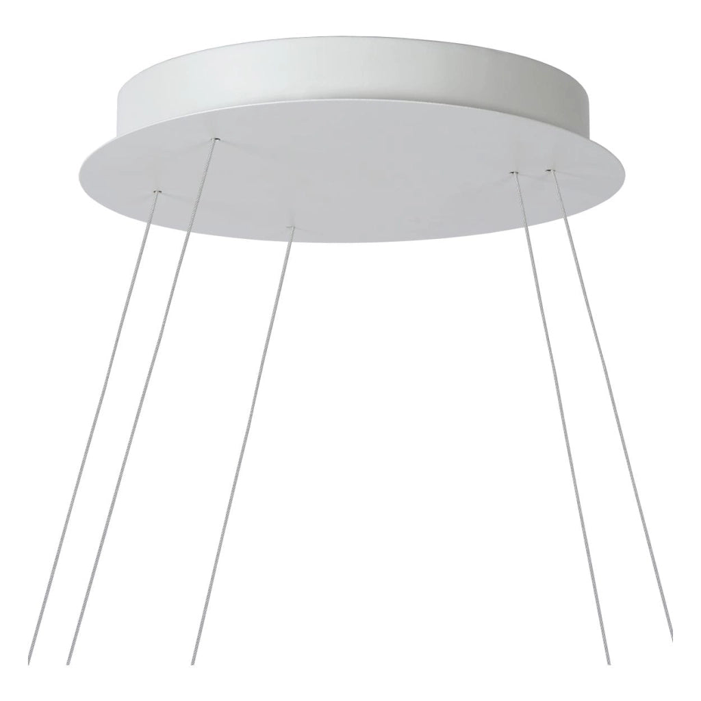 Lampadario Lucide Triniti LED 136W 3000K bianco 80cm