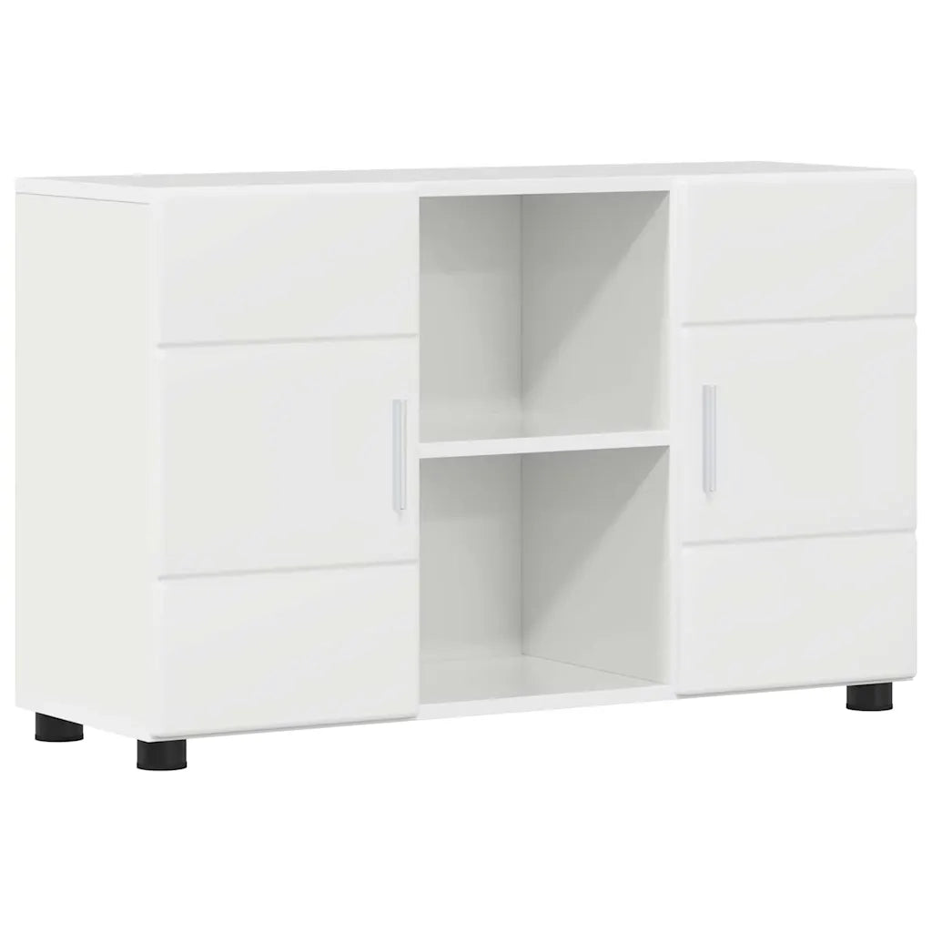 Credenza con porta FLORIN Bianco Lucido 88,5 x 30,5 x 55,5 cm