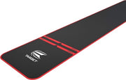 Mat per Darts con Disegno a Inchiostro Rosso, Trama Blu e Tasca Portatile