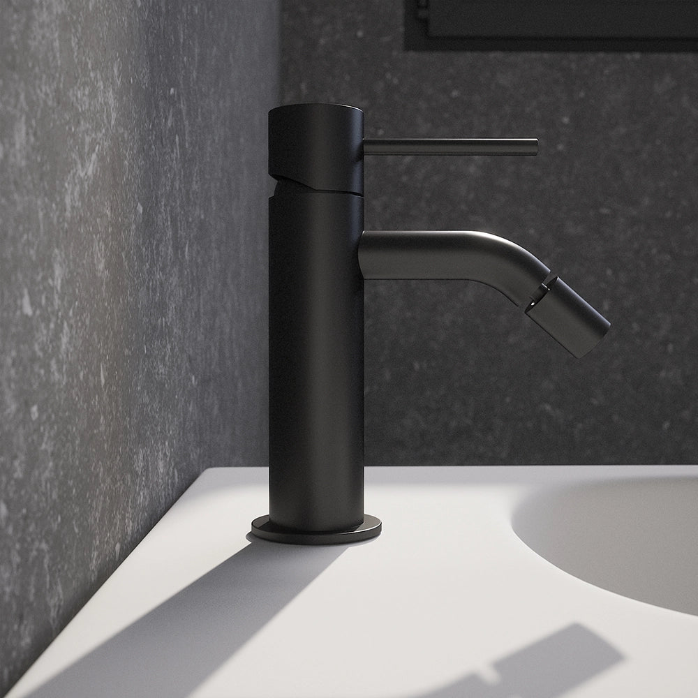 Miscelatore bidet senza scarico nero opaco | Katharine
