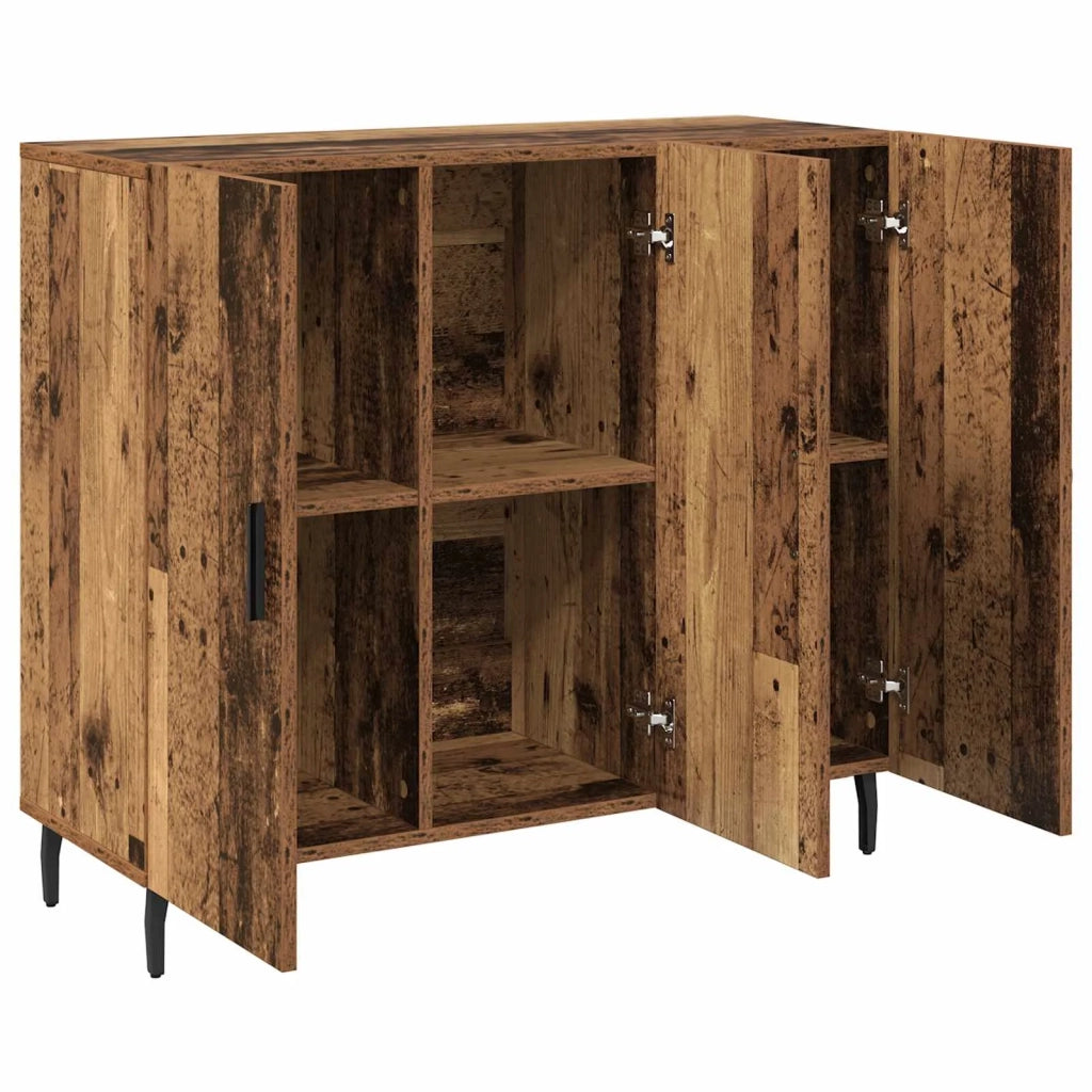 Credenza Legno vecchio 90 x 34 x 80 cm Legno multistrato