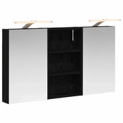 Set di Armadi da Bagno | Armadio da bagno con lo scaffale 3 pz 90 x 10,5 x 50 cm