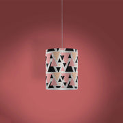 Sospensione Moderna Decolight Polilux ® Grafica Triangle 1 Luce E27