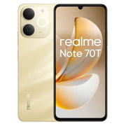 Smartphone realme note 70t 4+256gb duos beach gold - 6941764469686
