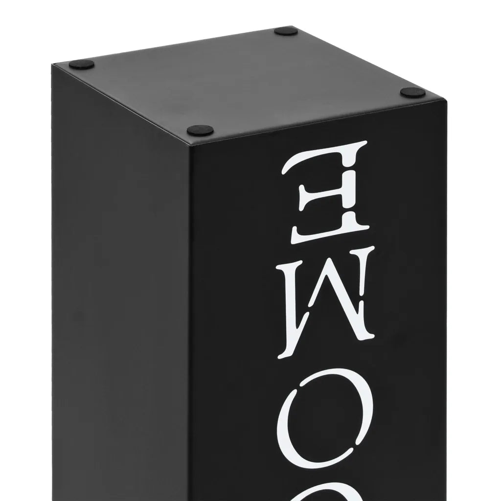Porta Ombrelli Welcome in Acciaio Nero CFW4897908
