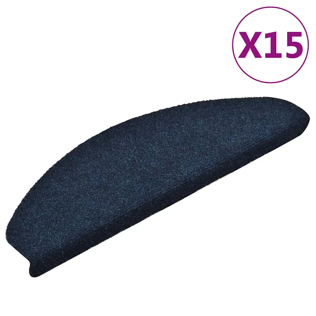 Tappetini Autoadesivi Scale 15 pz Blu 65x21x4 cm Agugliati cod mxl 66481