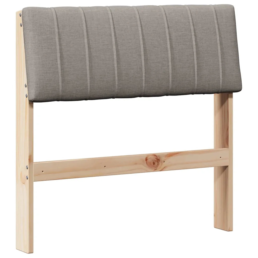 Testiera | Testata imbottita Talpa 80 cm Pino massello