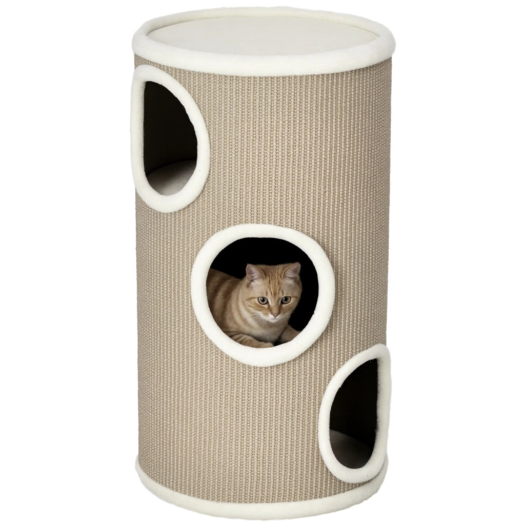 Tiragraffi per Gatti con Sisal ¨C zephmum ¨C Marrone ?38x70 cm