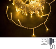 Luci Natale 300 LED Classic, Filo Trasparente 3mm, IP44 (12 Pezzi)