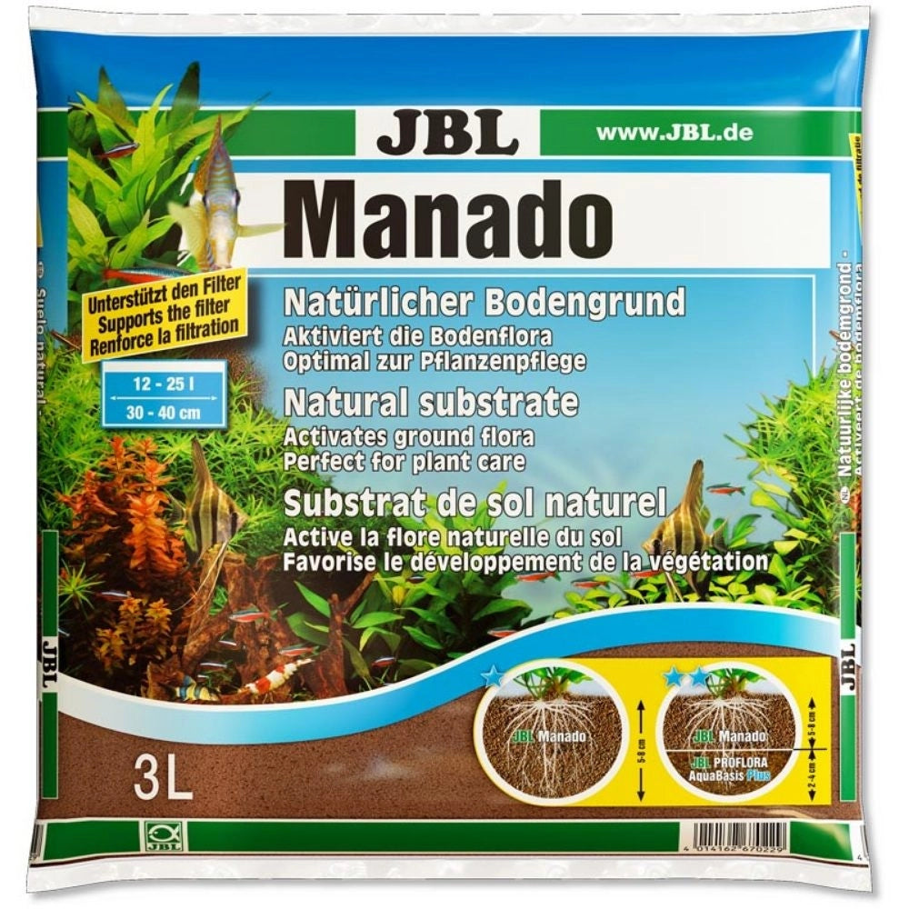 JBL Manado - Substrato per acquari piantumati Formato: 3 L