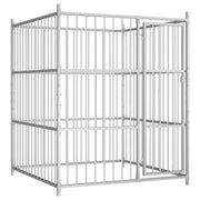 Recinto/gabbia da esterno per cani 150 x 150 x 185 cm 02_0000339