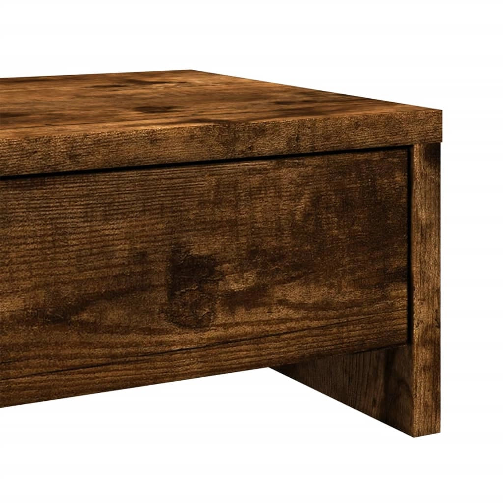 Supporto per monitor mobile da scrivania con cassetti legno ingegnerizzato marrone 02_0044936