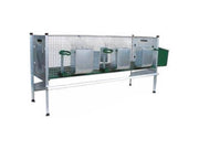 Conigliera Plura 200213 Ropet scomparti 1 fattrice 2 ingrasso 158/183x51x42/80cm