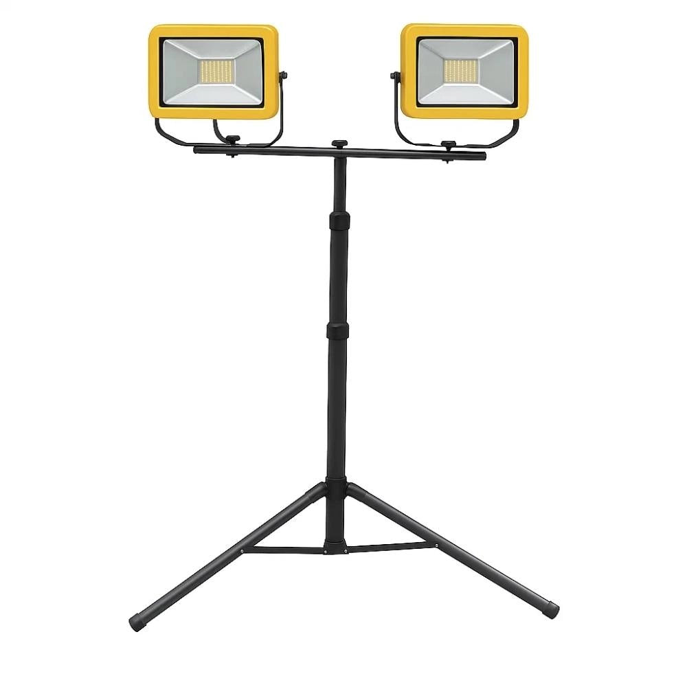 Ecova 25029 treppiede in ferro per proiettori led con foro installazione 5mm
