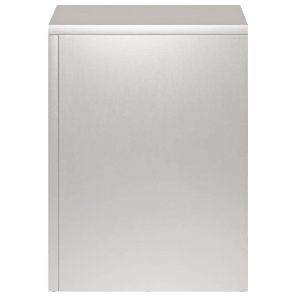 Supporto per piante Argento 30 x 30 x 40 cm Acciaio 8012468