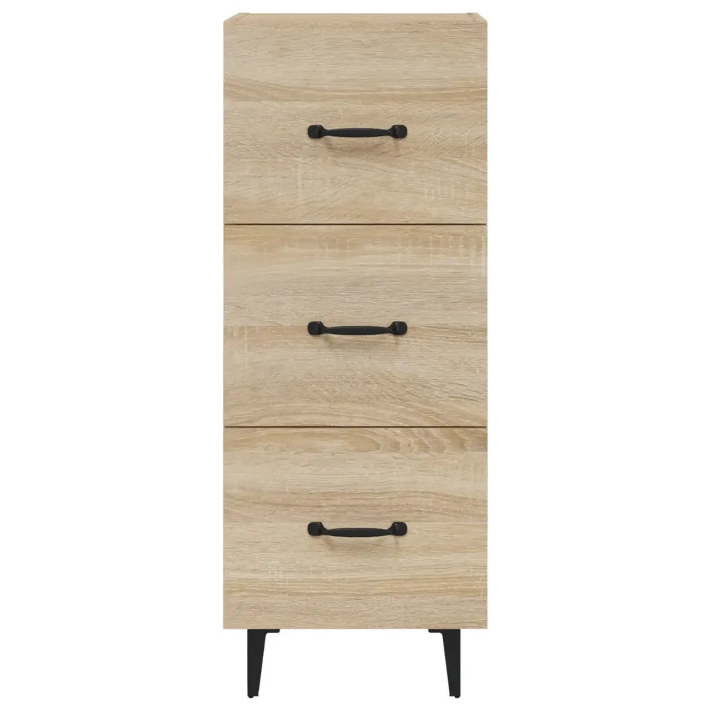 Credenza Rovere Sonoma 34,5x34x90 cm in Legno Multistrato 812351