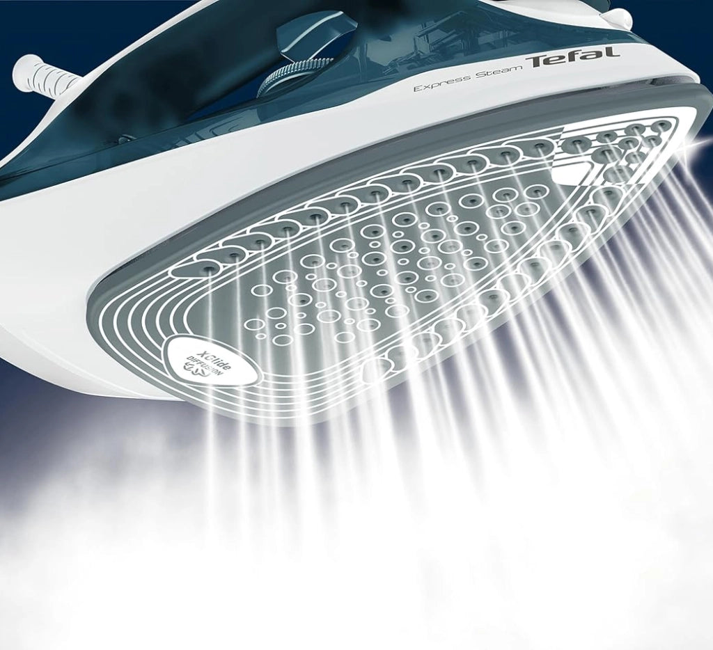 Tefal Express Steam Ferro da Stiro a Vapore Sistema Anticalcare 2400W Funzione Antigoccia