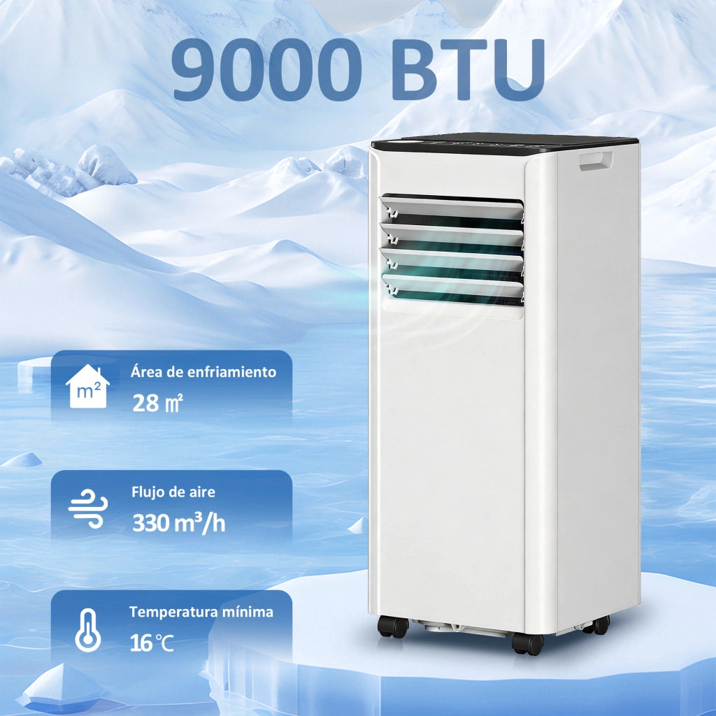 Condizionatore Portatile 9000 BTU ¨C zephmum ¨C Bianco