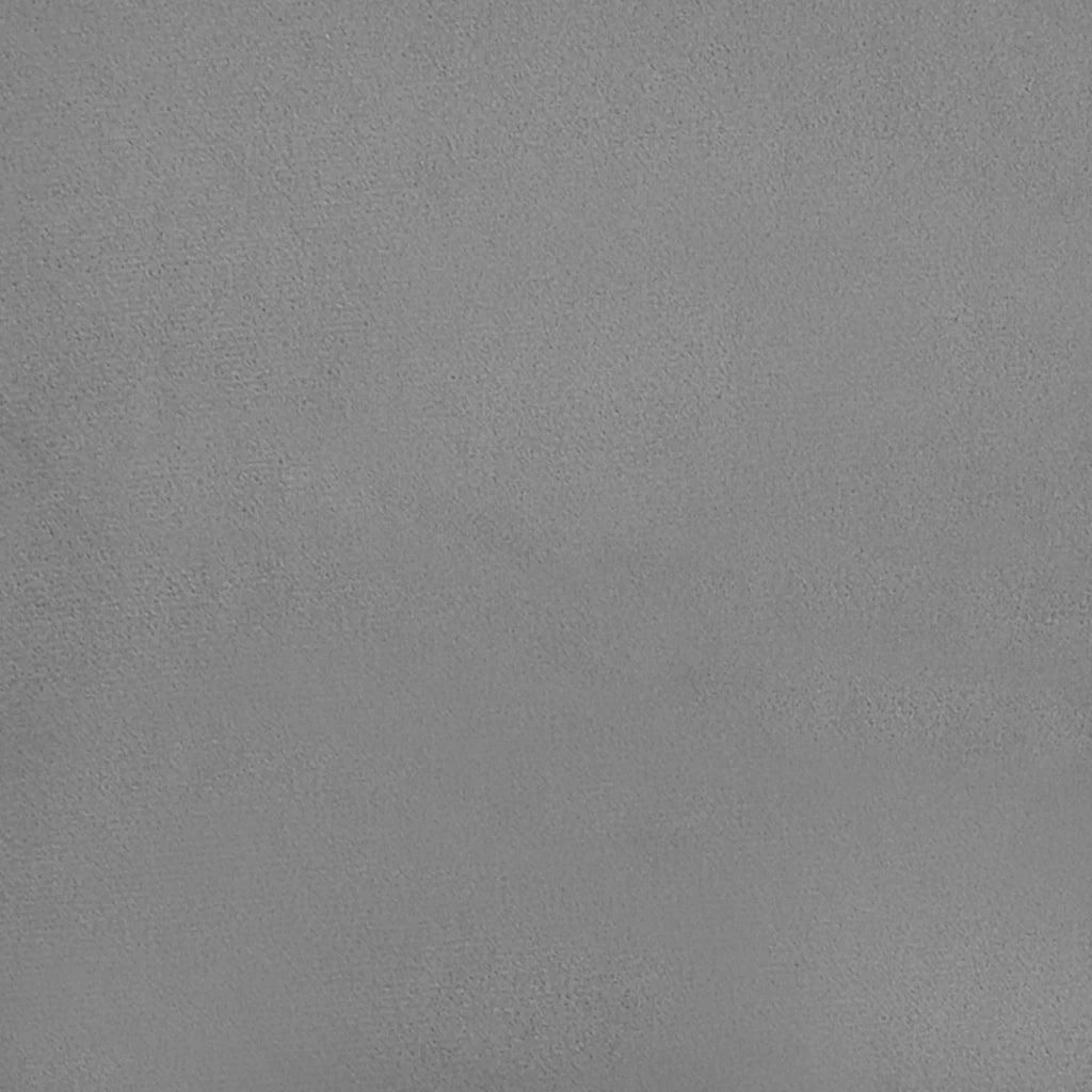 Divano letto | Sof¨¤ letto | Letto singolo a 2 Posti Grigio Chiaro in Velluto
