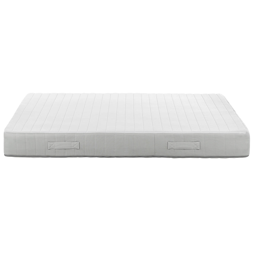Materasso rigido a molle insacchettate sfoderabile a 7 zone 160 x 200 cm con maniglie