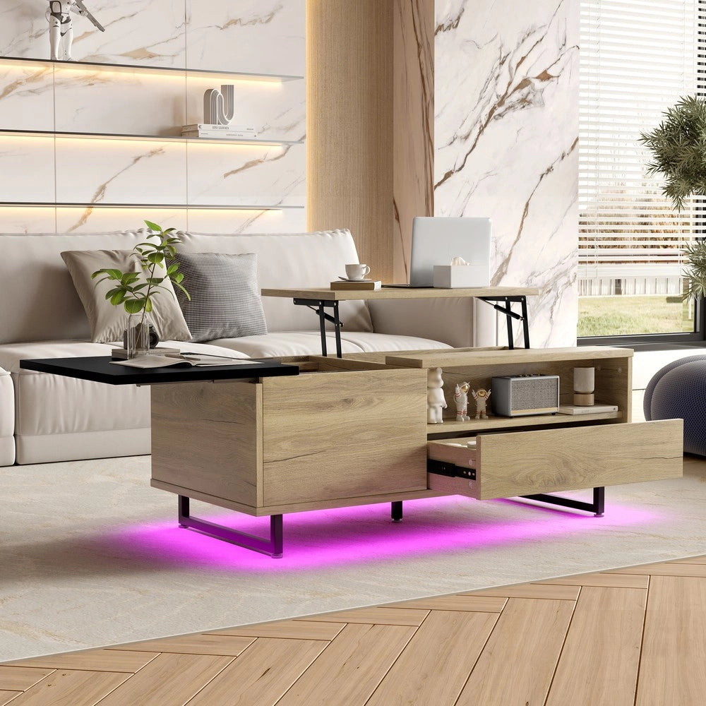 Armadio Multiuso con Cassetti e Ripiani ¨C Minimal ¨C Legno, Bianco, 90x51x190