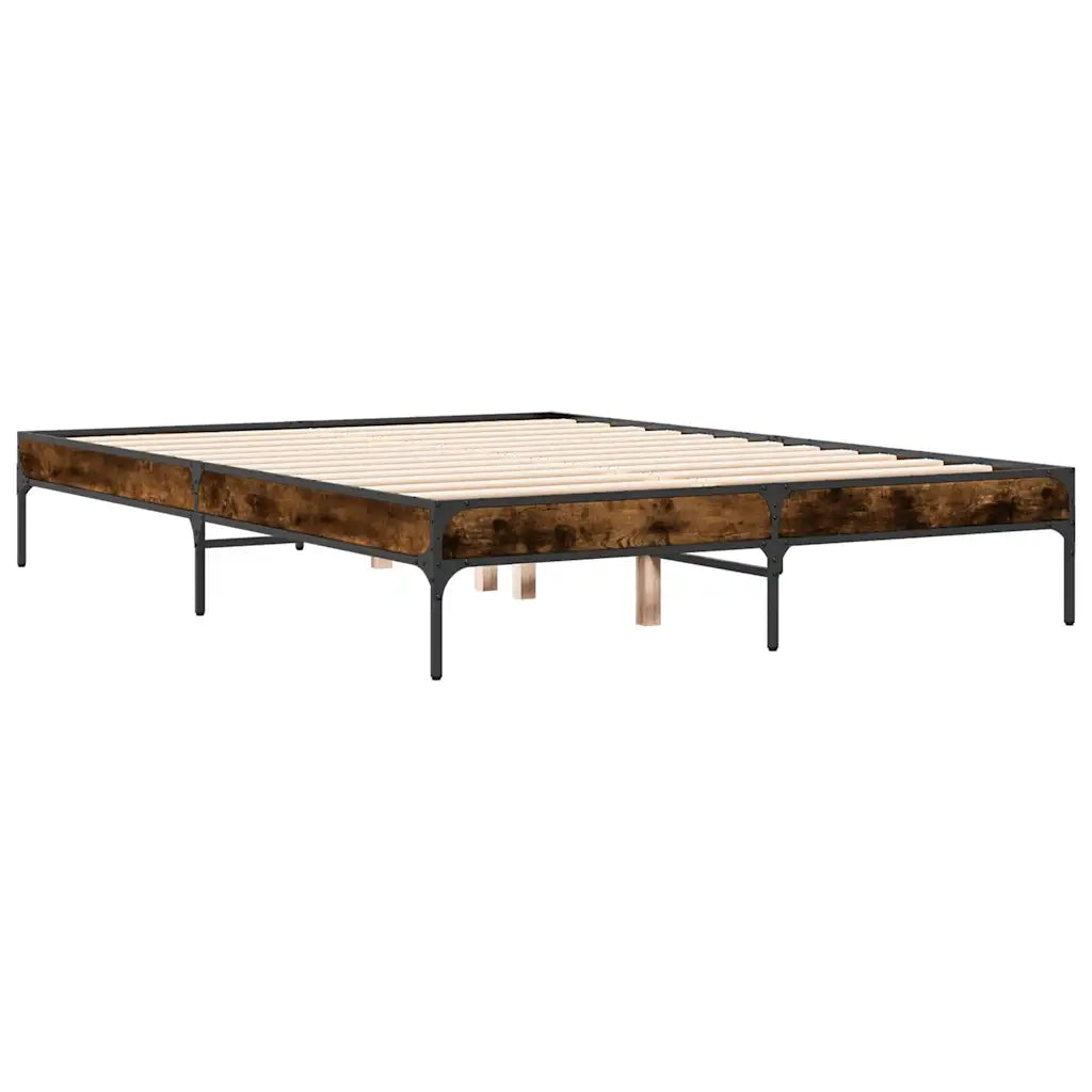 Giroletto Rovere Fumo 135x190 cm in Legno Multistrato Metallo