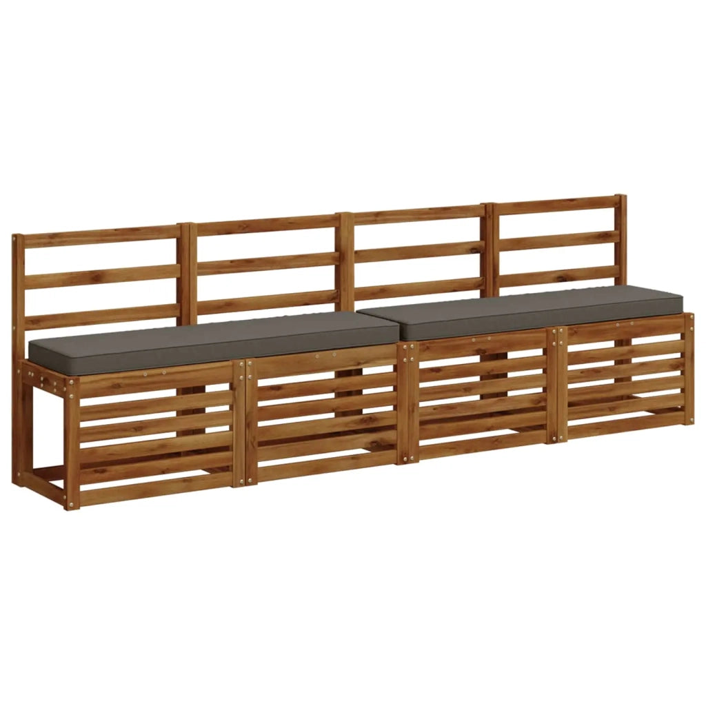 Cuscini per Panchina a 2 Pezzi VUGHT 2 pcs 100% Poliestere 950493