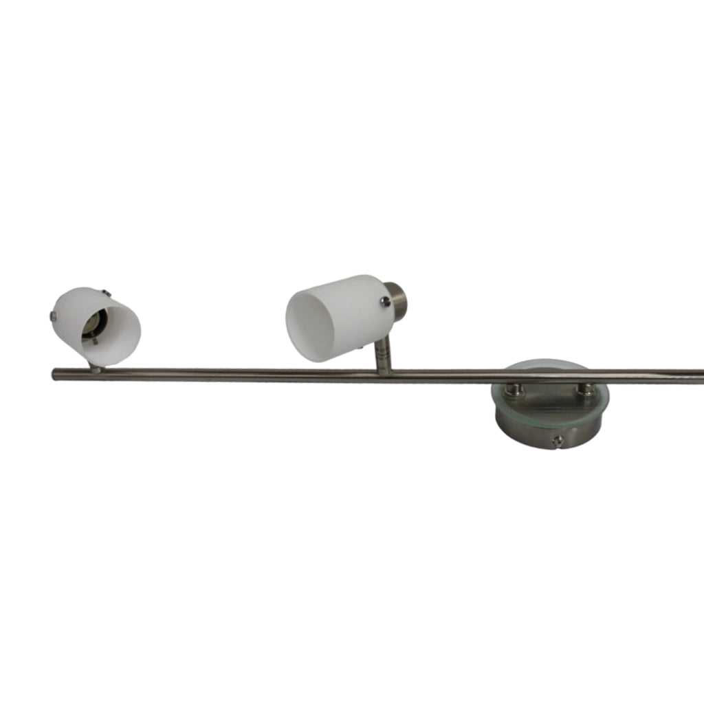 Stecca 4 Faretti con Vetro 1X11W - Serie Bruxelles ALEYAY