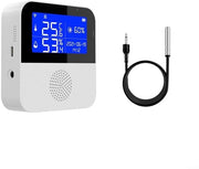 Sensore di Temperatura e Umidità Wi-Fi con Sonde Esterna per Tuya - Rilevamento Preciso e Allarme