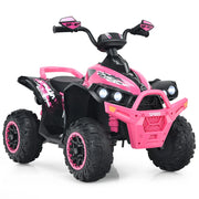 Auto elettrica per bambini 96 x 58 x 72 cm avviamento graduale 3-4 km/h stile moderno PP metallo rosa 20_0013332