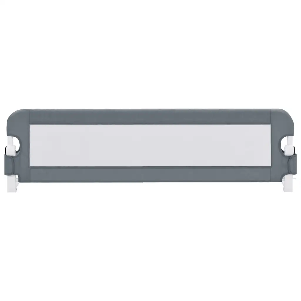 Sponde Letto di Sicurezza Bambini Grigio 120x42cm Poliestere CFW7261542