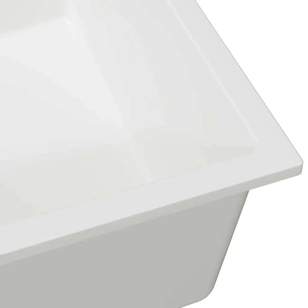Lavello da cucina Bianco 54 x 44 x 20 cm Granito CFW8183611