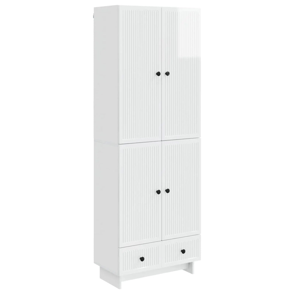 Set di armadi 2 pcs Bianco Lucido 66 x 34,5 x 95 cm 3416353