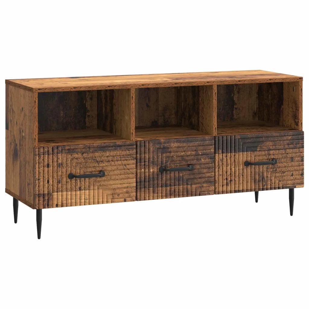 Mobile TV Legno antico 102 x 34,5 x 50 cm Legno ingegnerizzato 894913