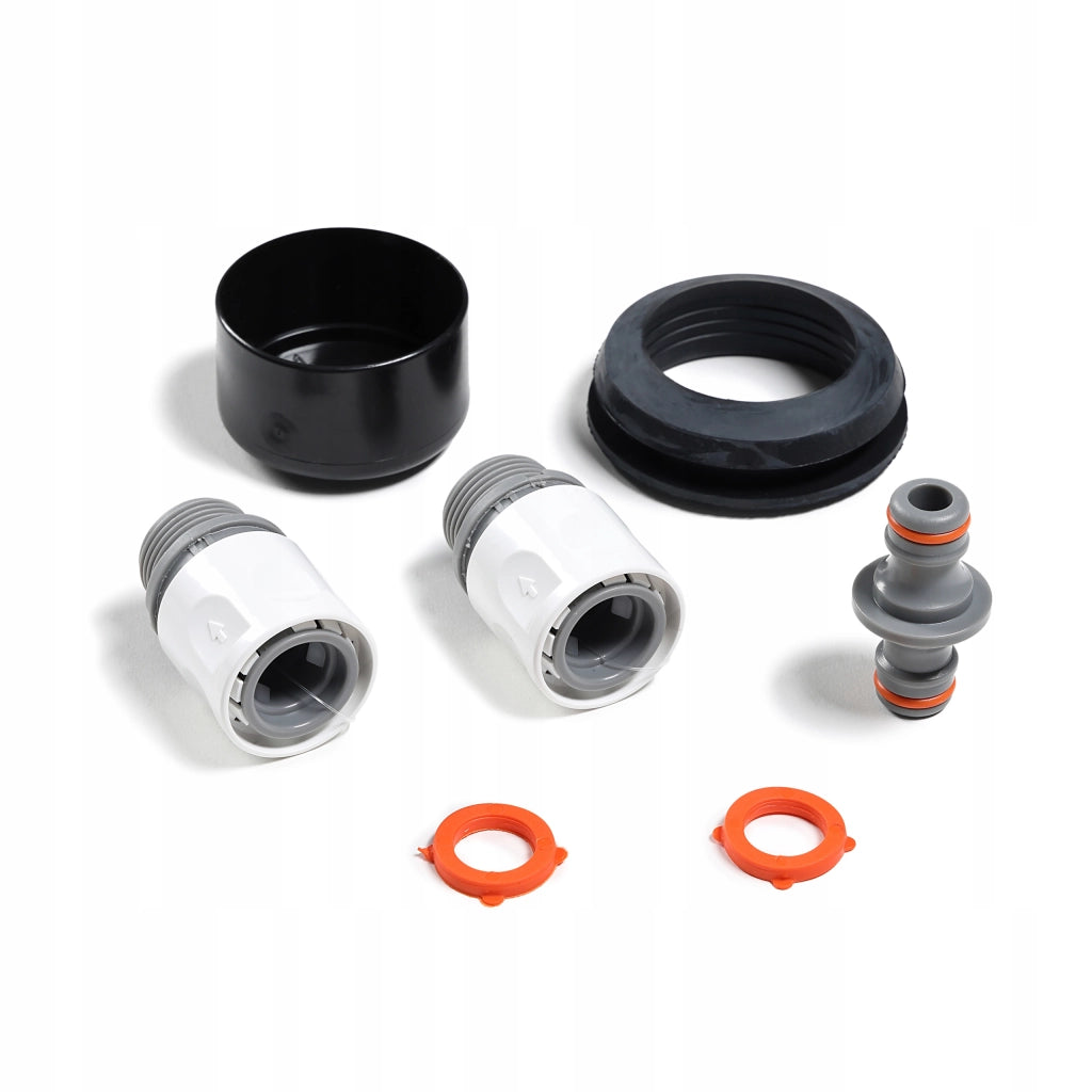 Serbatoio per acqua piovana KADAX, contenitore modulare da 250 litri con rubinetto.