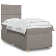 Giroletto a Molle con Materasso Tortora 80x200 cm inTessuto 3293411