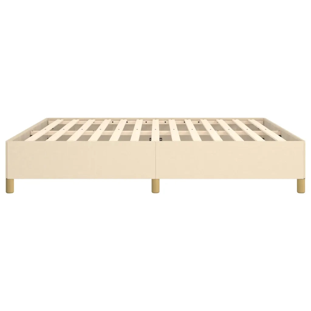Giroletto senza Materasso Crema 180x200 cm in Tessuto 347186