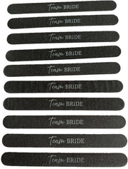 Vasca per unghie doppia faccia - 10 pezzi - Ideale per matrimoni e feste di fidanzamento - Prodotto compatto - Design decorativo - Nagelvijlen