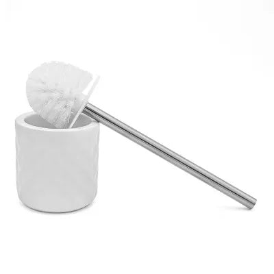 Scopino wc bianco da appoggio in ceramica Cristal