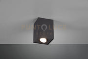 BISCUIT CUBO SPOT ORIENTABILE NERO L. 9,6 X 9,6CM H. 12,5CM 1 LUCE ATTACCO GU10
