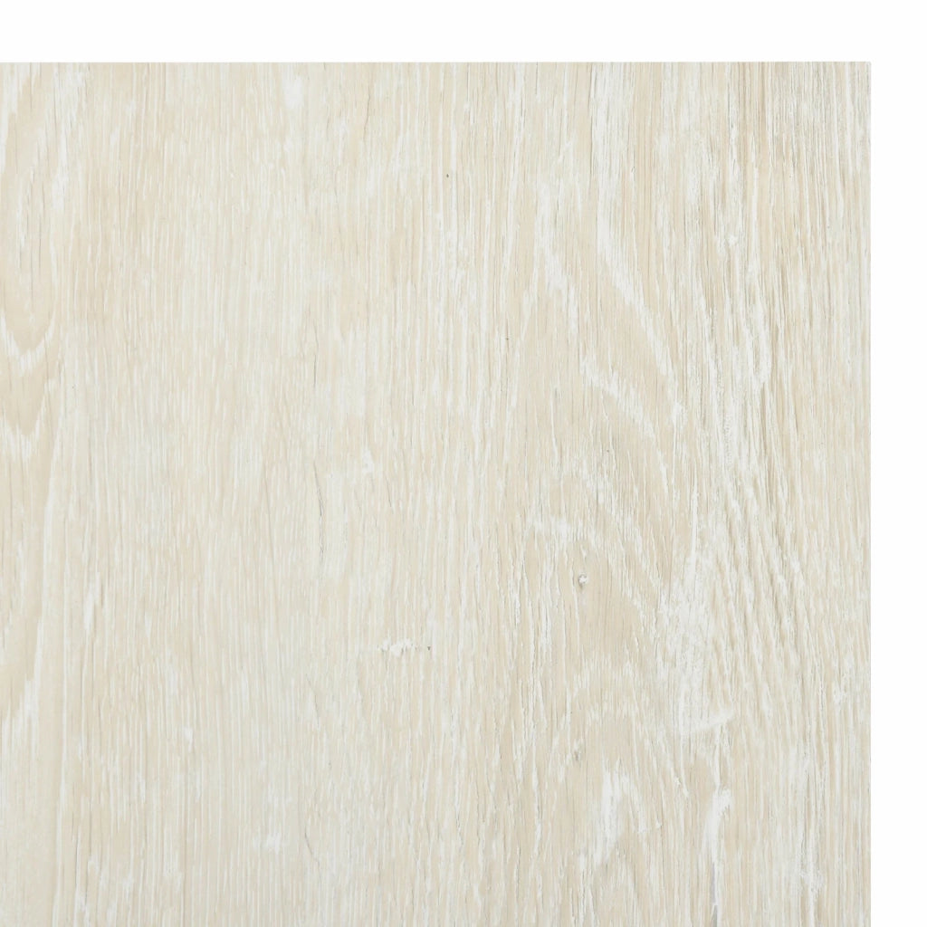 Tavole per Pavimenti 5,11 m² 55 pcs PVC Bianco Crema