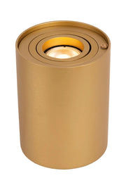 Lampada da tavolo cilindro oro GU10 touch Lucide Tube